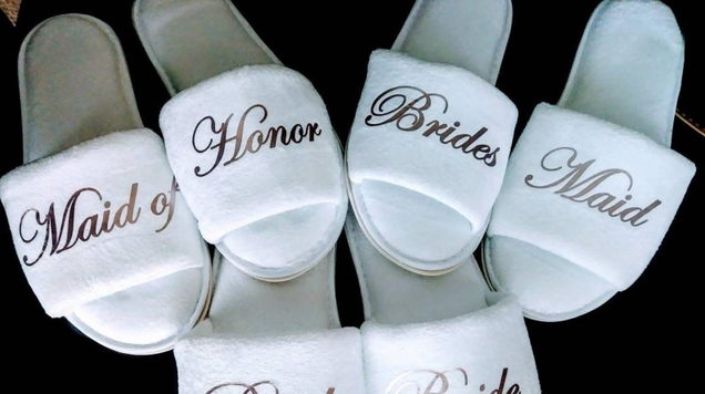 Personalized Slippers | $8 | Etsy